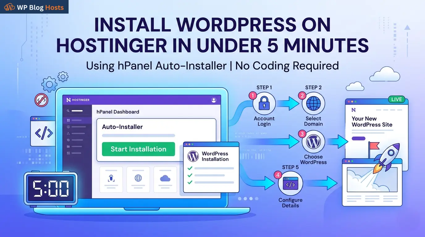 How to Install WordPress on Hostinger 2026